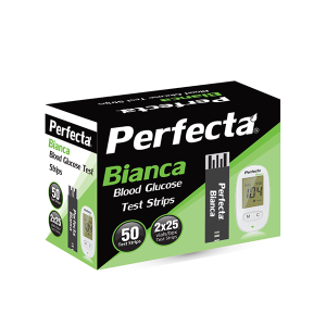 Perfecta Bianca Strips - شرائط جهاز السكر بيرفيكتا  بيانكا