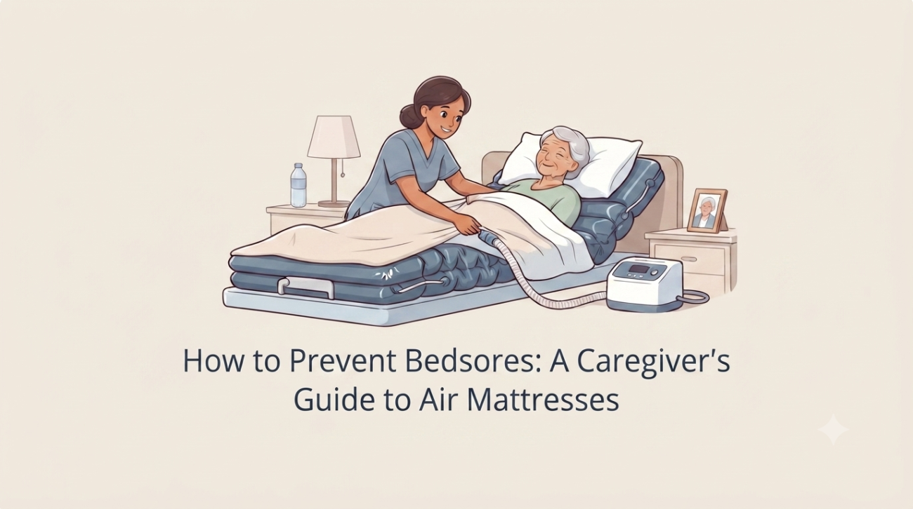 How to Prevent Bedsores: A Caregiver’s Guide to Air Mattresses
