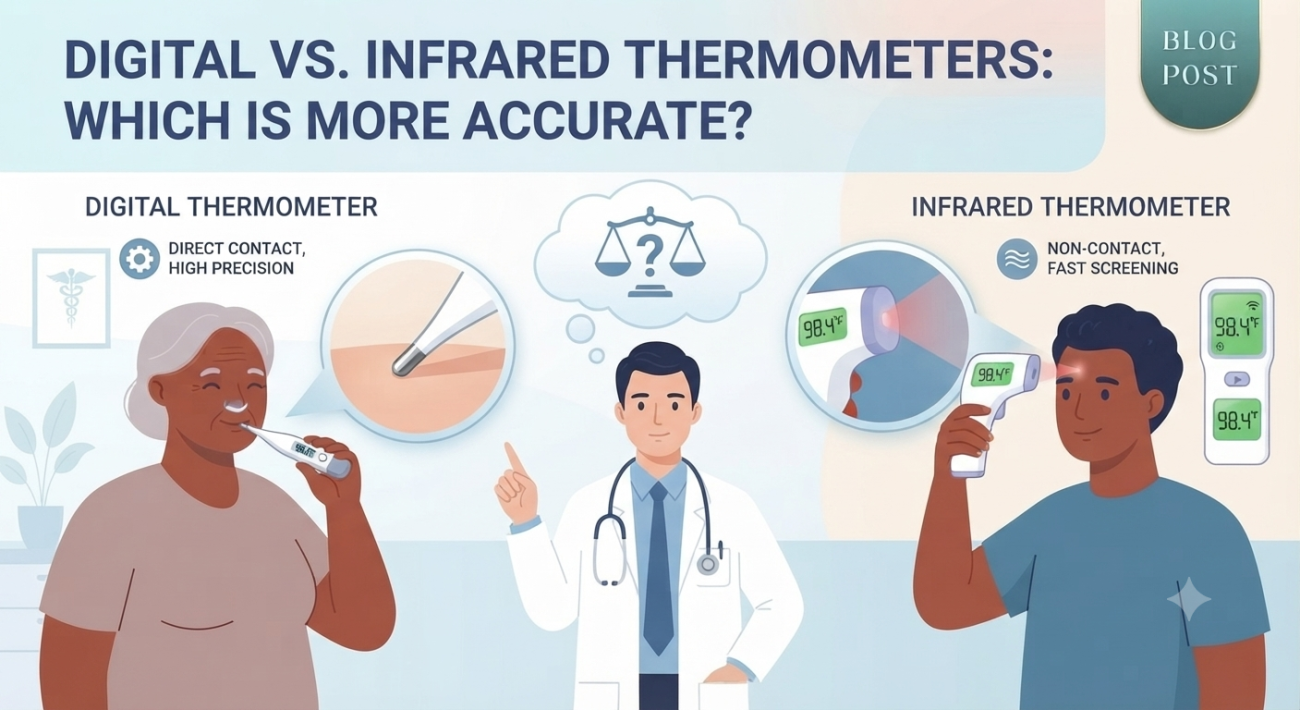 Digital vs. Infrared Thermometers: Which is More Accurate?