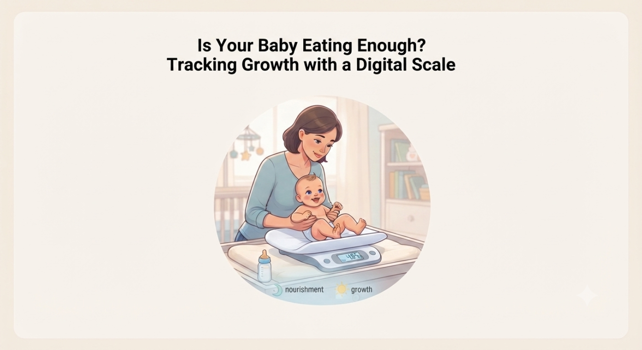 Is Your Baby Eating Enough? Tracking Growth with a Digital Scale