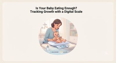 Is Your Baby Eating Enough? Tracking Growth with a Digital Scale