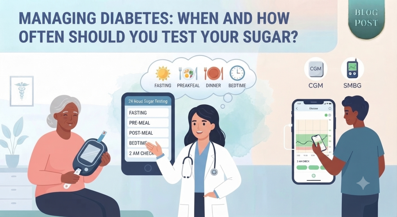 Managing Diabetes: When and How Often Should You Test Your Sugar?