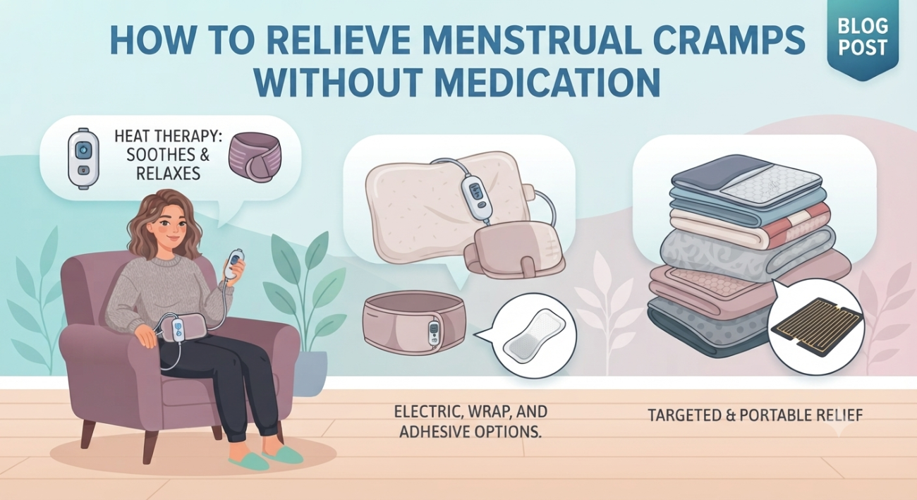 How to Relieve Menstrual Cramps Without Medication