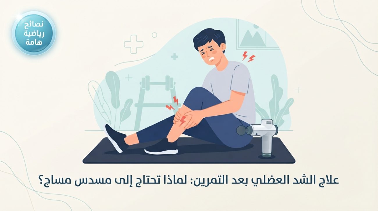 علاج الشد العضلي بعد التمرين: لماذا تحتاج إلى مسدس مساج؟