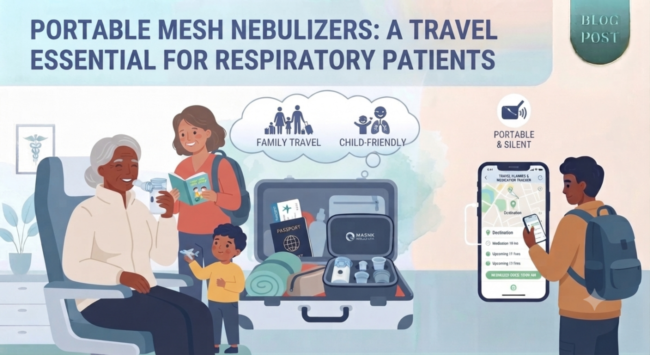 Portable Mesh Nebulizers: A Travel Essential for Respiratory Patients